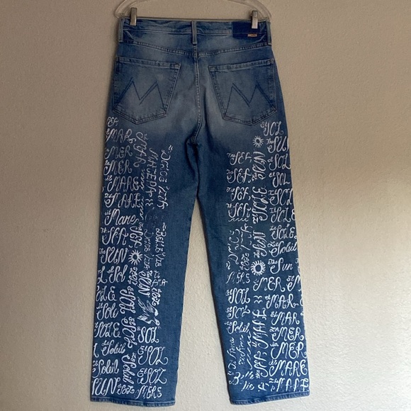 Mother Superior The Rambler Zip Hover The Sun and The Sea Jeans 30 - Picture 4 of 16